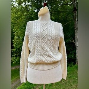 Vintage 90s turtleneck knit sweater